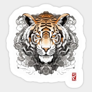 Tiger Sticker